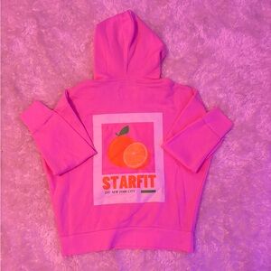 Starfit pink new york sweatshirt